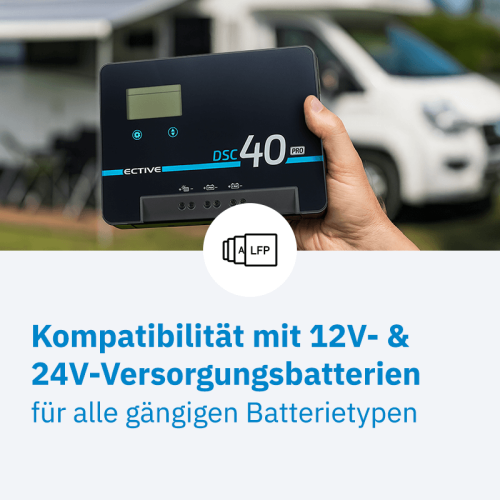 ECTIVE DSC 40 PRO MPPT Solar-Laderegler 40A Solarspannung 150V