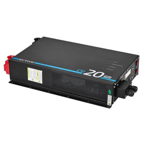 ECTIVE CSI 20 PA PRO 2000W/12V Sinus-Wechselrichter mit Netzvorrangschaltung und 125 A / 1500 W Ladegerät