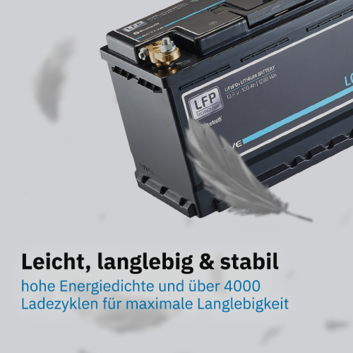 ECTIVE LC 150 LT 12V LiFePO4 Lithium Versorgungsbatterie 150 Ah