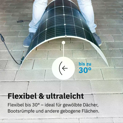 ECTIVE MSP 120 Flex flexibles Solarmodul monokristallin 120W