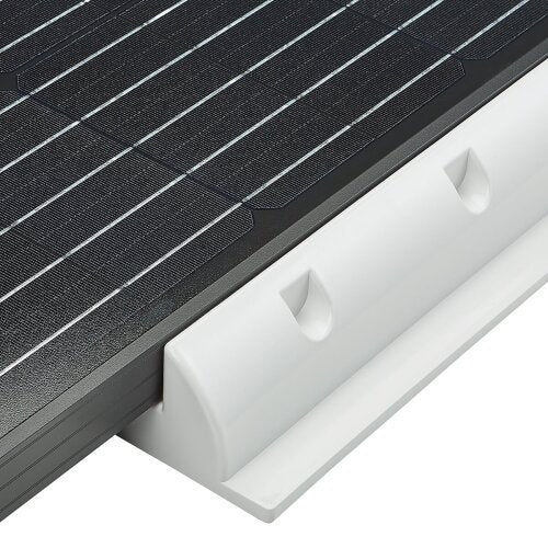 ECTIVE 7-teiliges kurzes Befestigungs-Komplettset für Solarinstallation (weiß)