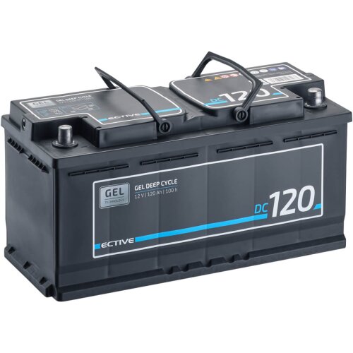 ECTIVE DC 120 Gel Deep Cycle 120Ah Versorgungsbatterie