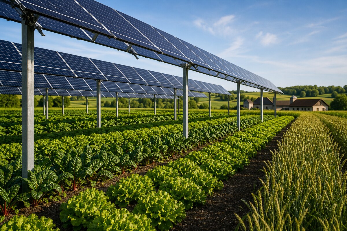 Agri-Photovoltaik: Wie Landwirtschaft und Solarenergie die Zukunft gestalten