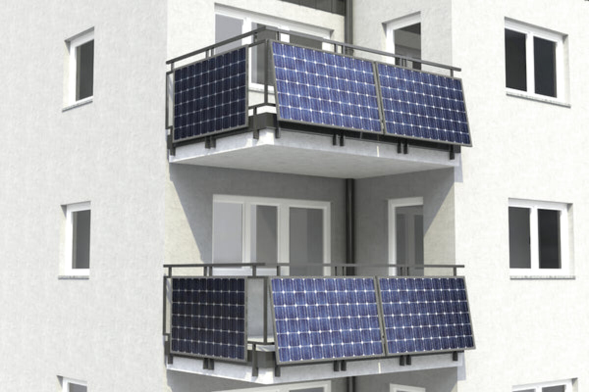 Wie funktioniert eine Balkon Solaranlage?