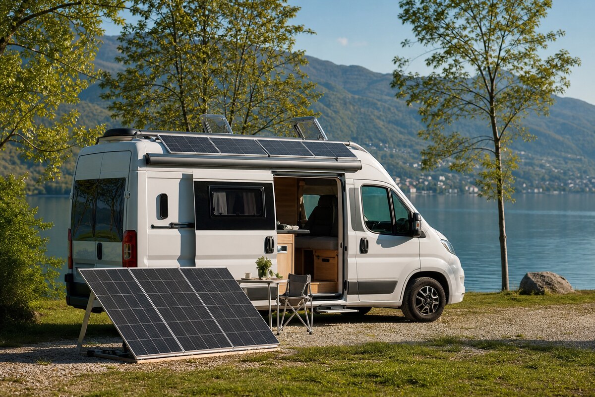 Wohnmobil mit Solarmodulen austatten - So geht's