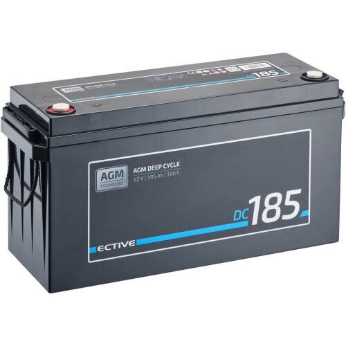 ECTIVE DC 120 AGM Deep Cycle 120Ah Versorgungsbatterie