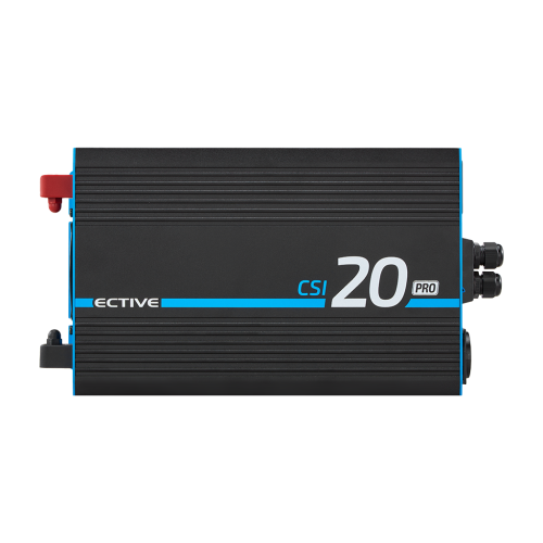 ECTIVE CSI 20 PRO 2000W/12V Gen. 2 Sinus-Wechselrichter mit Netzvorrangschaltung und Ladegerät