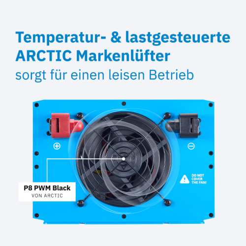 ECTIVE CSI 30 PRO 3000W/12V Sinus-Wechselrichter mit Netzvorrangschaltung und Ladegerät
