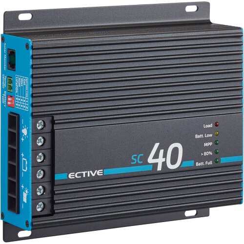 ECTIVE DSC 35 MPPT Dual Solar-Laderegler für zwei 12V Batterien 500Wp 50V 35A