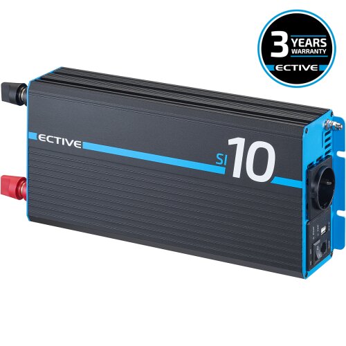 ECTIVE SI 10 (SI102) 12V Sinus-Inverter 1000W/12V Sinus-Wechselrichter