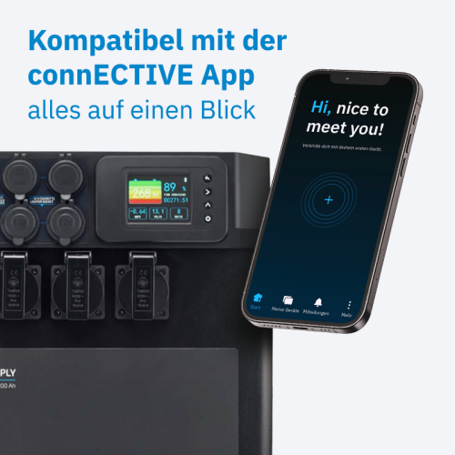 ECTIVE AccuBox 200S LiFePO4 Powerstation 3000W 2560Wh