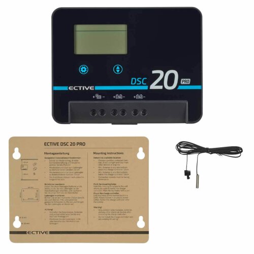ECTIVE DSC 20 PRO MPPT Solar-Laderegler 20A Solarspannung 150V