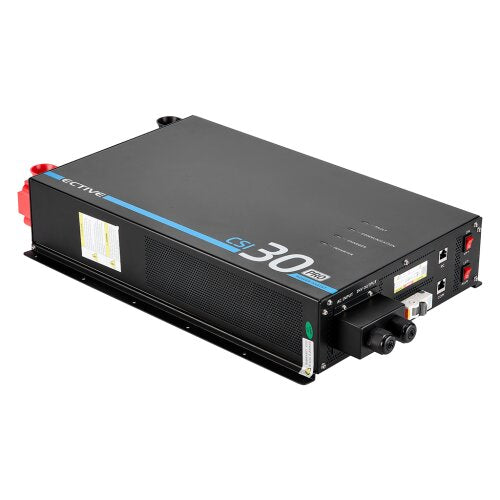 ECTIVE CSI 30 PA-RCD PRO 3000W/12V Sinus-Wechselrichter mit Netzvorrangschaltung und 125 A / 1500 W Ladegerät
