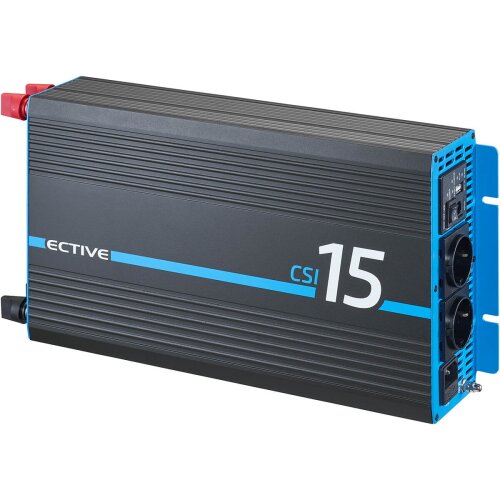 ECTIVE CSI 15 1500W/24V Sinus-Wechselrichter mit Ladegerät, NVS- und USV-Funktion