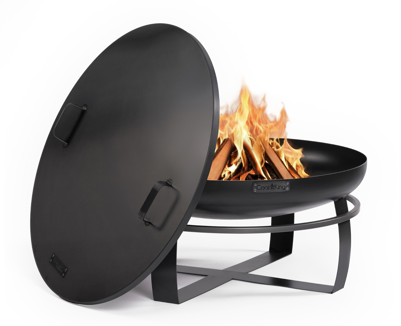 Cookking Feuerschale "VIKING" 80 cm inkl. Randdeckel 81,5 cm