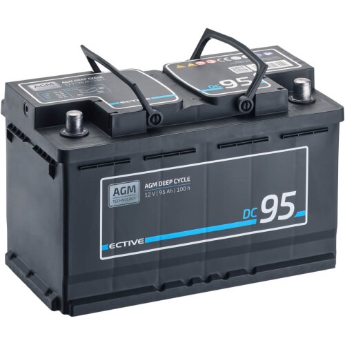 ECTIVE DC 95 AGM Deep Cycle 95Ah Versorgungsbatterie
